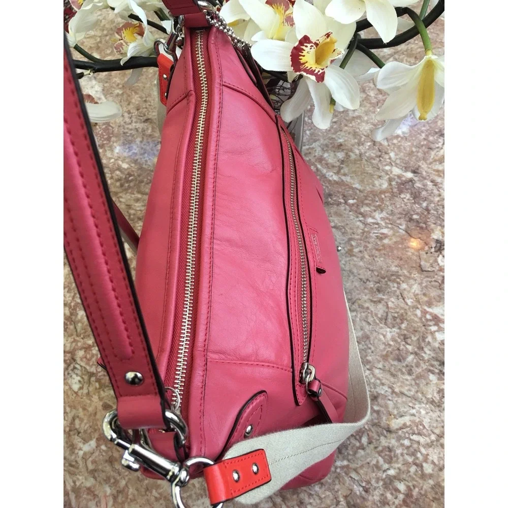 Coach Daisy Leather Convertible Hobo Shoulder Bag F23937 EUC RARE‎ MSRP $350